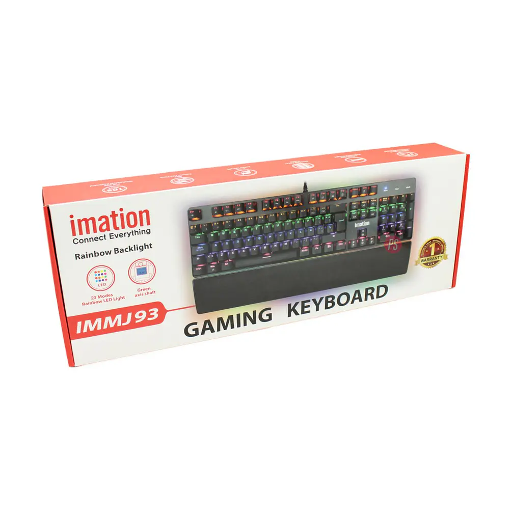 Teclado Imation IMJ93 Rainbow con Luces y Comodidad - PS 3