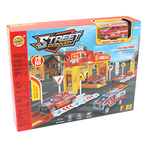 Estación De Bomberos 29 Piezas Aventura y Diversión - PS