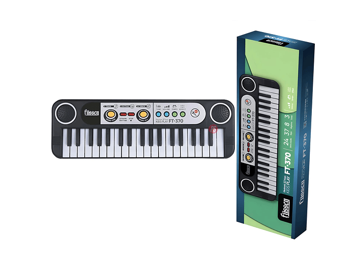 Teclado Musical Kids Play FT-370 Diversión y Aprendizaje - PS 2