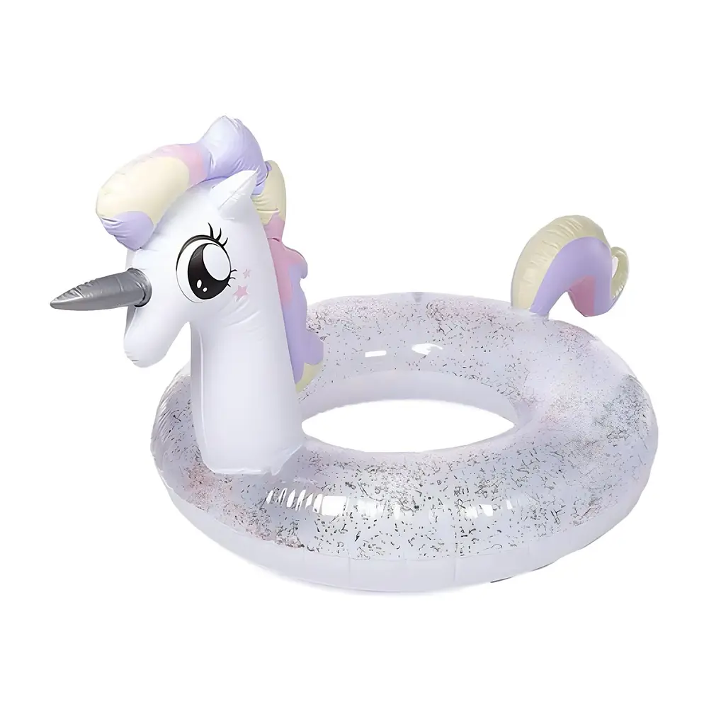 Flotador Unicornio 90 cms con Brillos Mágicos - PS 1