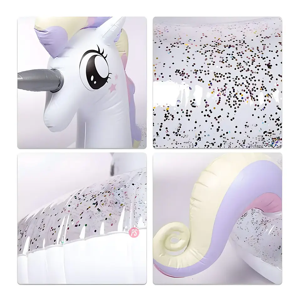 Flotador Unicornio 90 cms con Brillos Mágicos - PS 4
