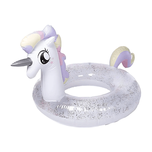 Flotador Unicornio 70cms con Brillos Fantásticos - PS
