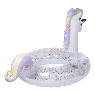 Flotador Unicornio 70cms con Brillos Fantásticos - PS