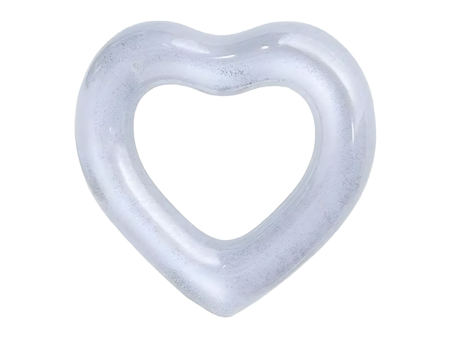 Flotador Corazón Plateado 90cms Amor y Diversión - PS 1