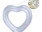 Flotador Corazón Plateado 90cms Amor y Diversión - PS - Miniatura 2