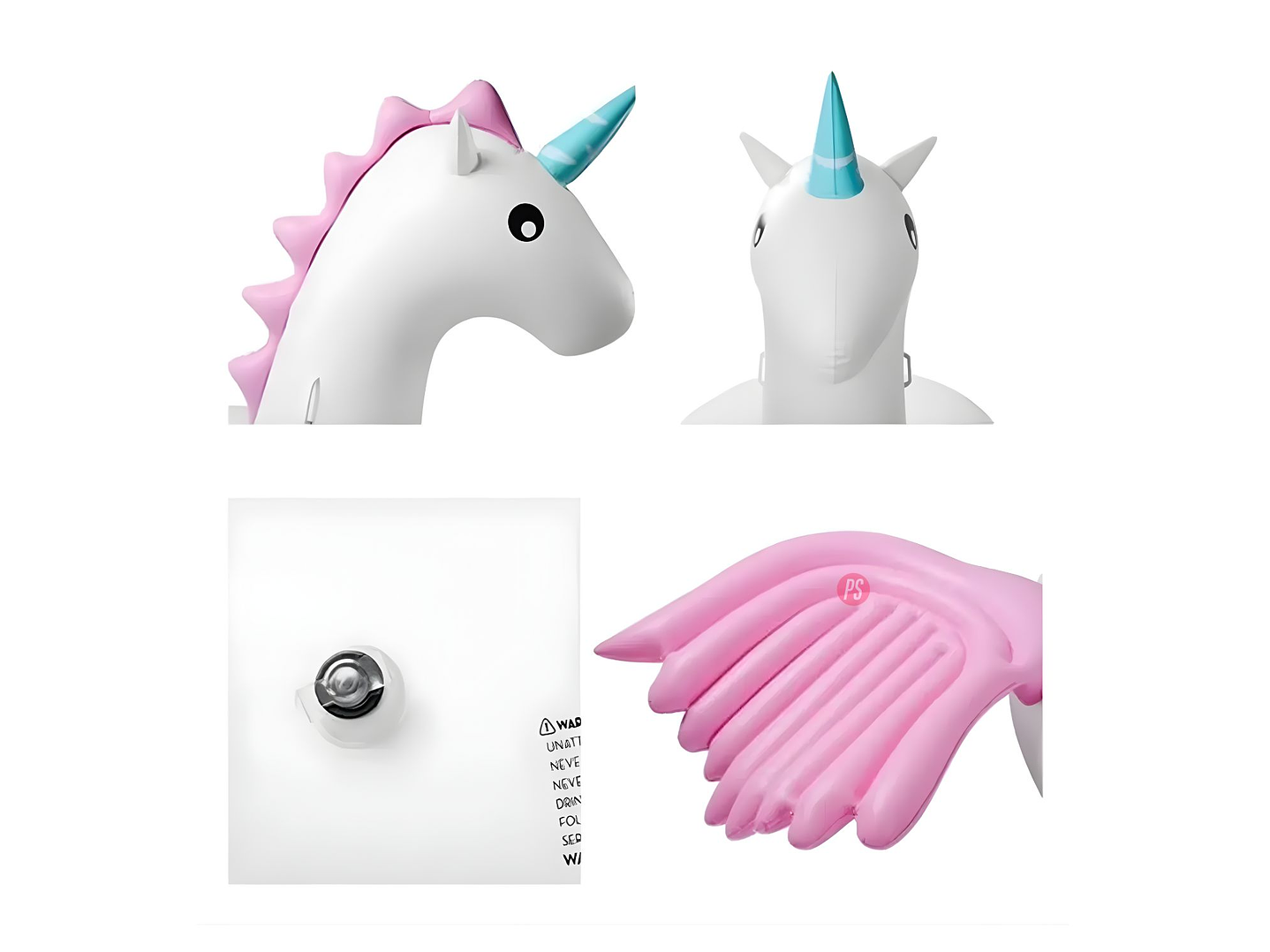 Flotador Unicornio 240cms ¡Magia y Diversión Total! - Ps 3