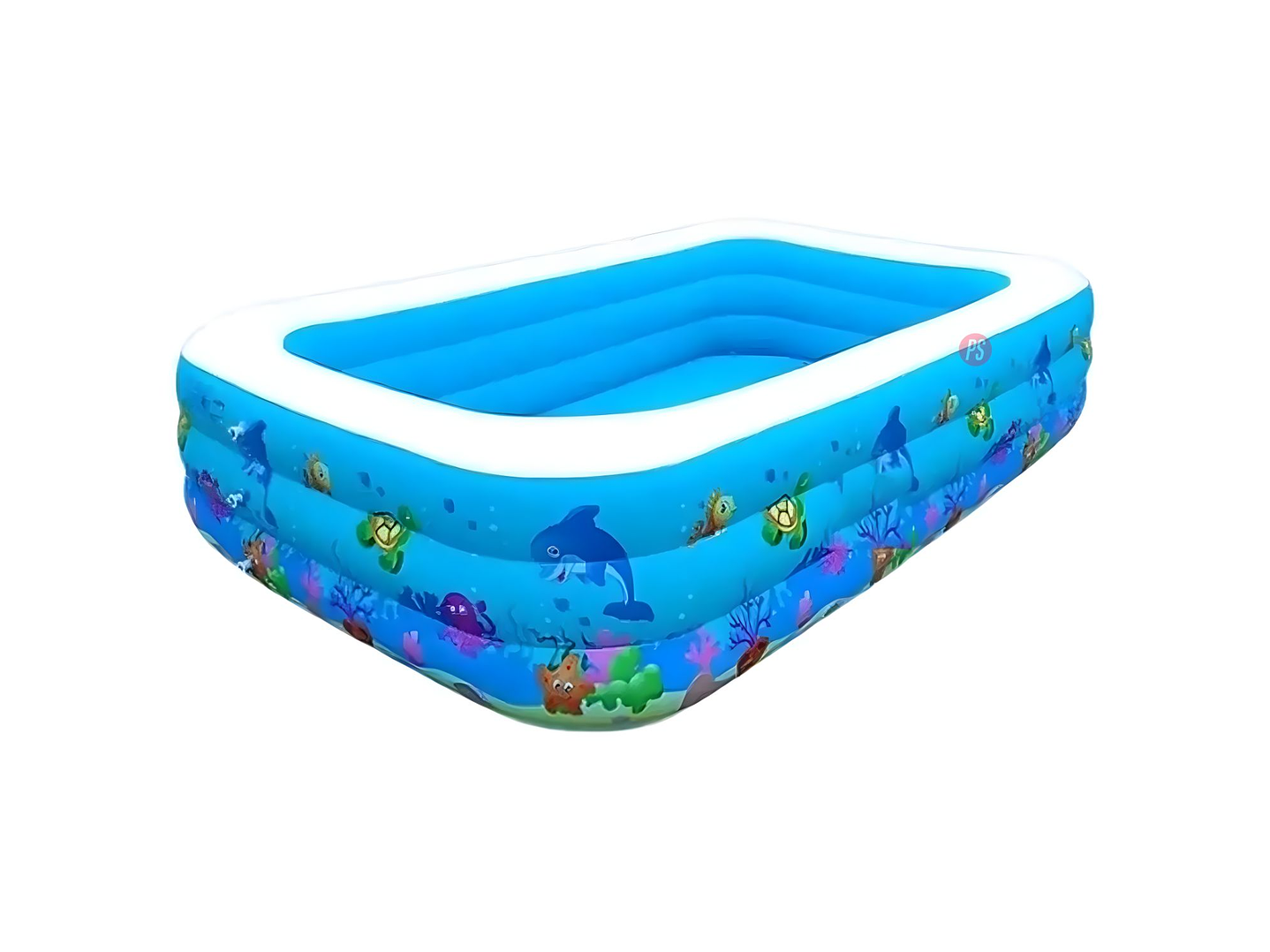 Piscina Inflable Rectangular 150x100cms ¡Diversión Segura! - PS 2