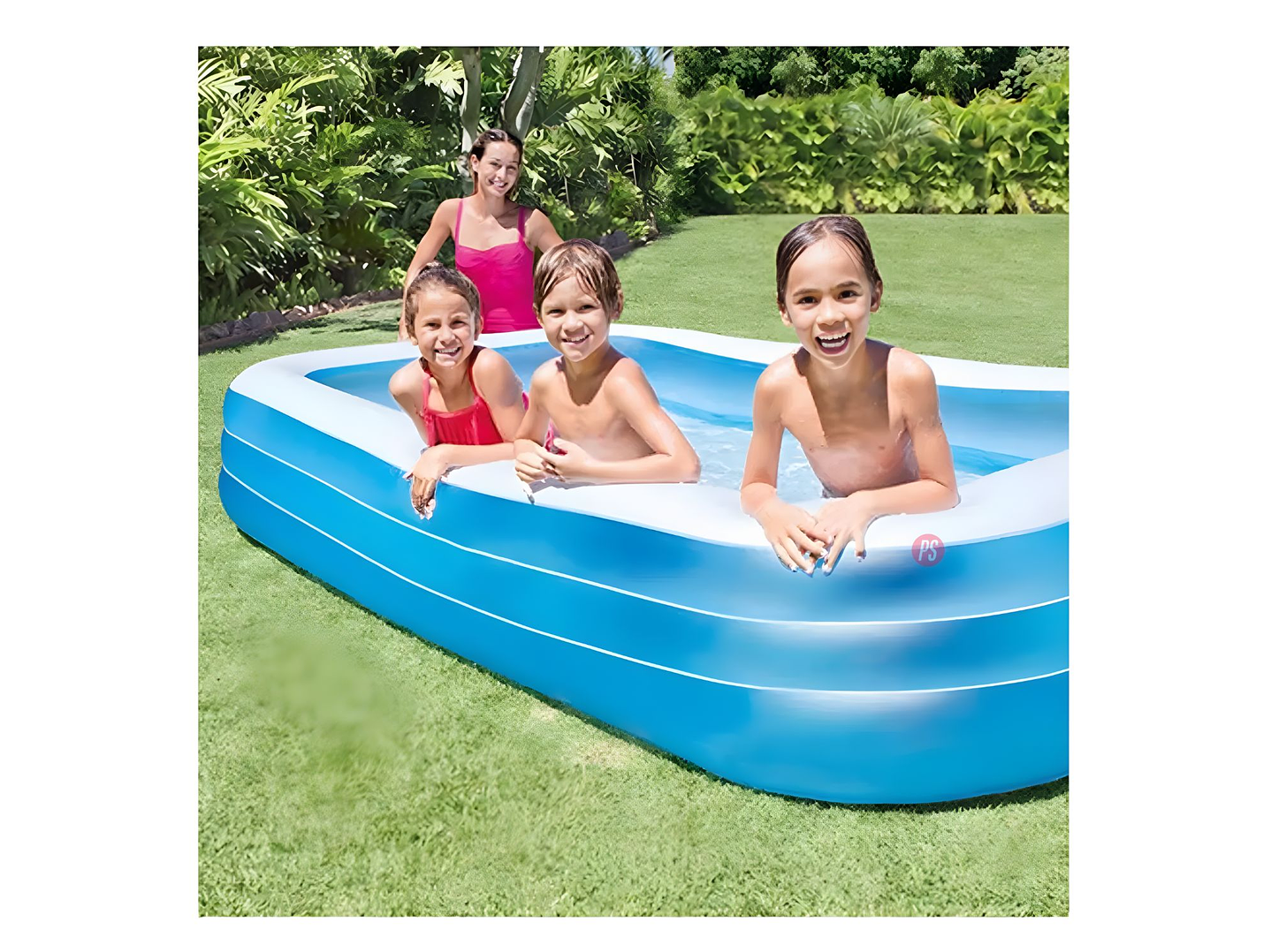 Piscina Inflable Rectangular 200x120cms ¡Verano Total! - PS 2