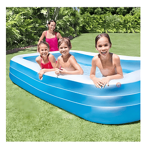 Piscina Inflable Rectangular 200x120cms ¡Verano Total! - PS