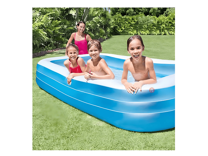 Piscina Inflable Rectangular 200x120cms ¡Verano Total! - PS 2