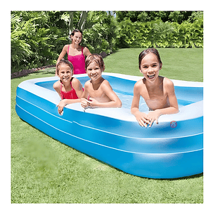 Piscina Inflable Rectangular 262x175cms Verano Ideal - PS