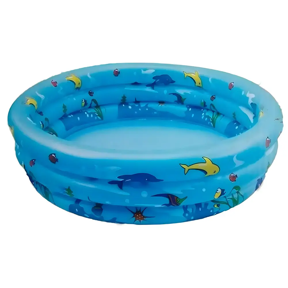 Piscina Inflable Delfines 100x35cms Diversión Segura - PS 1