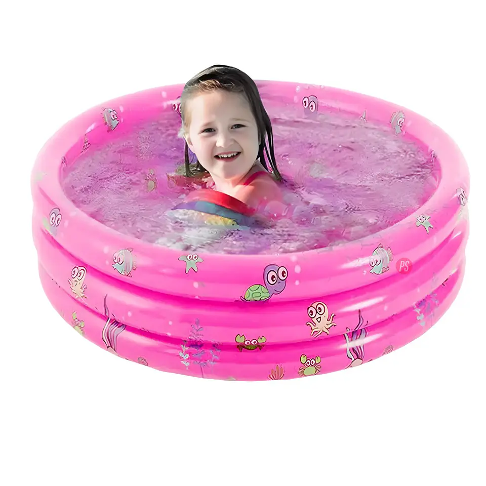 Piscina Inflable Infantil 90cms Diversión Segura - PS 2