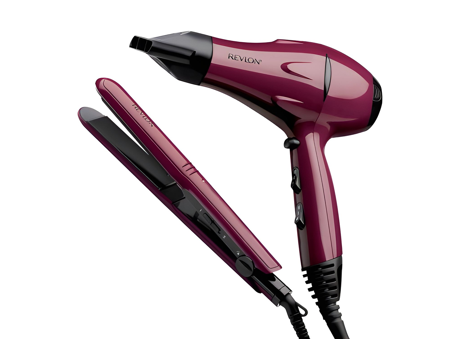 Secador + Alisador Cerámico Combo Revlon Viaje - PS 1
