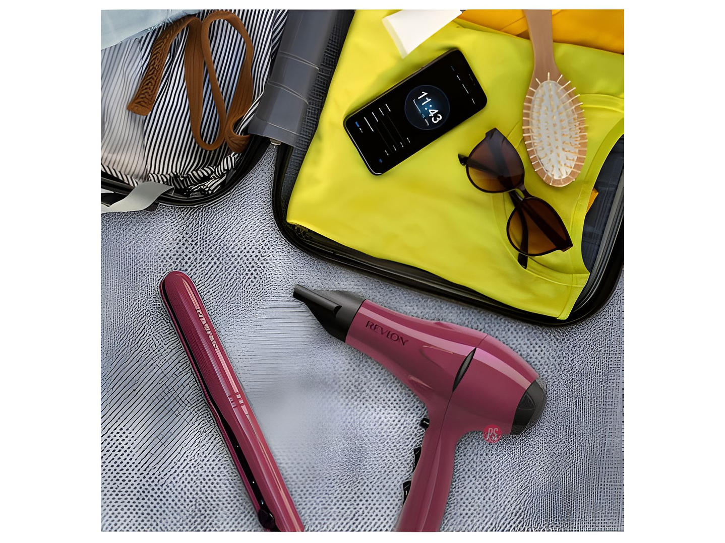 Secador + Alisador Cerámico Combo Revlon Viaje - PS 2