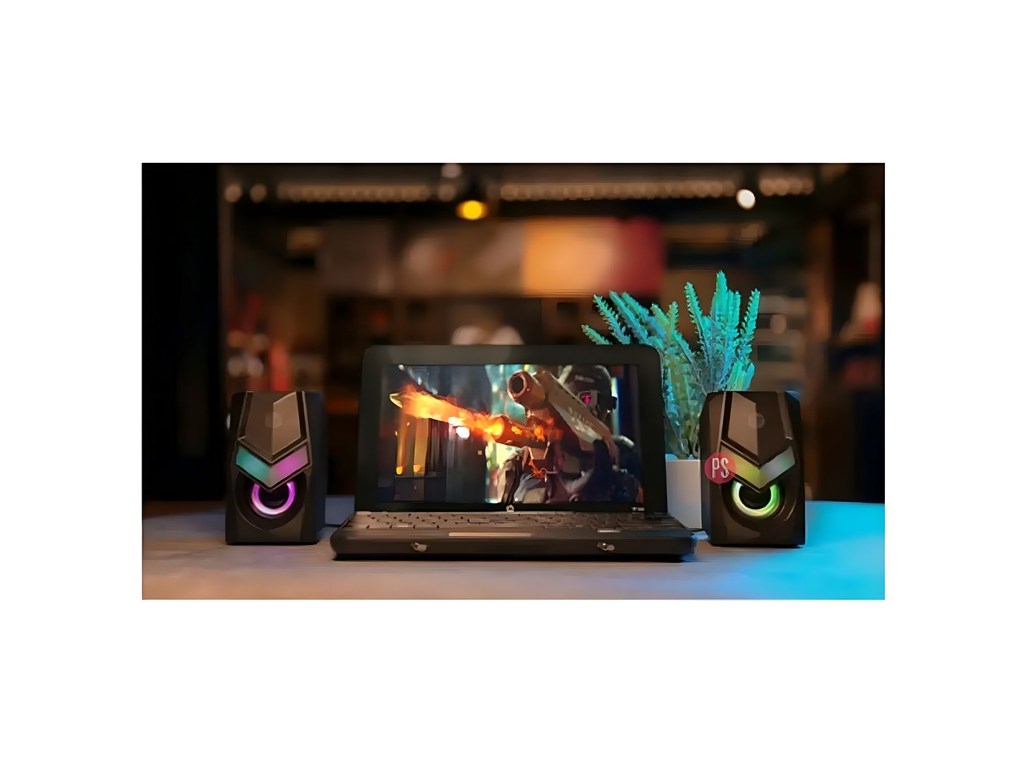 Parlante Gamer HP RGB 6W Sonido Potente y Estilo - PS 4