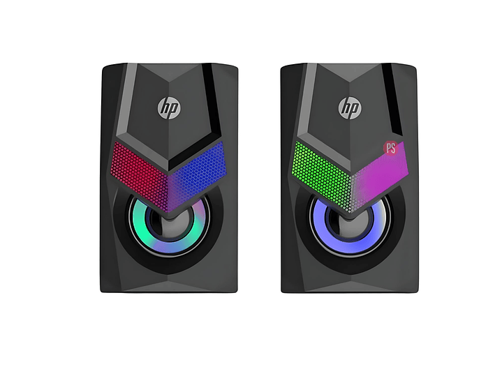 Parlante Gamer HP RGB 6W Sonido Potente y Estilo - PS 2