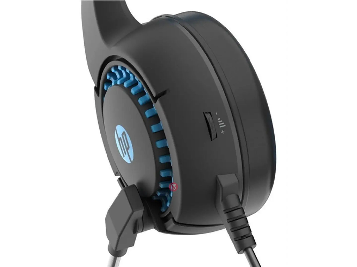 Audífonos Gamer HP Dhe-8011 LED Azul Micrófono Pro - PS 2