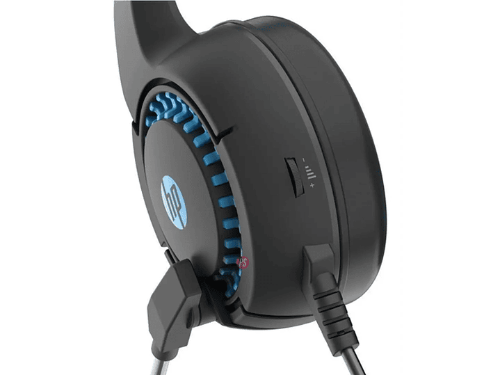Audífonos Gamer HP Dhe-8011 LED Azul Micrófono Pro - PS 2