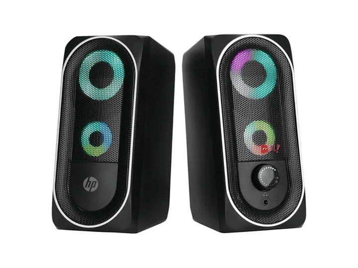 Parlante Gamer HP DHE-6001 RGB 6W Sonido Pro - PS 2