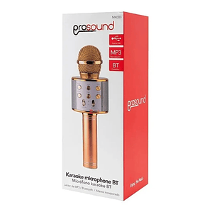 Micrófono Karaoke Bluetooth con Parlante - PS