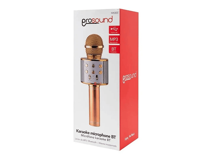 Micrófono Karaoke Bluetooth con Parlante - PS 2