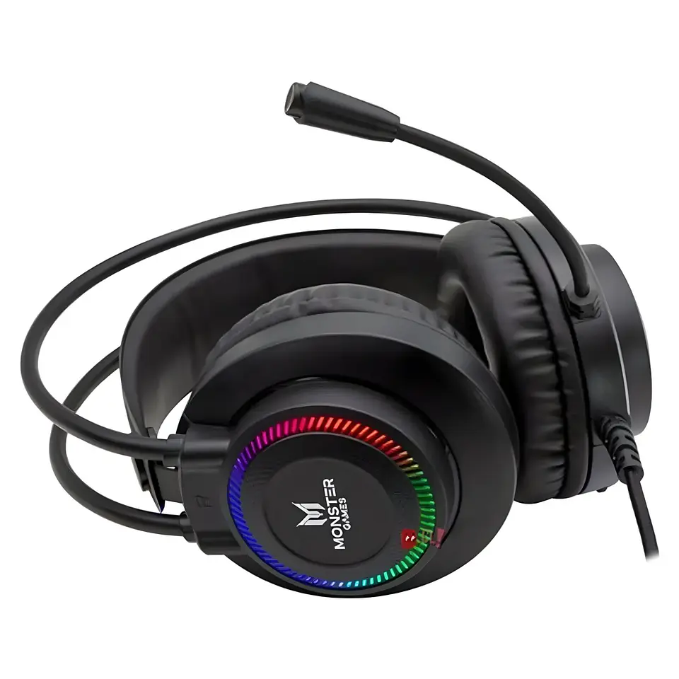 Audífonos Gamer Monster Throb RGB Multiplataforma - Ps 3