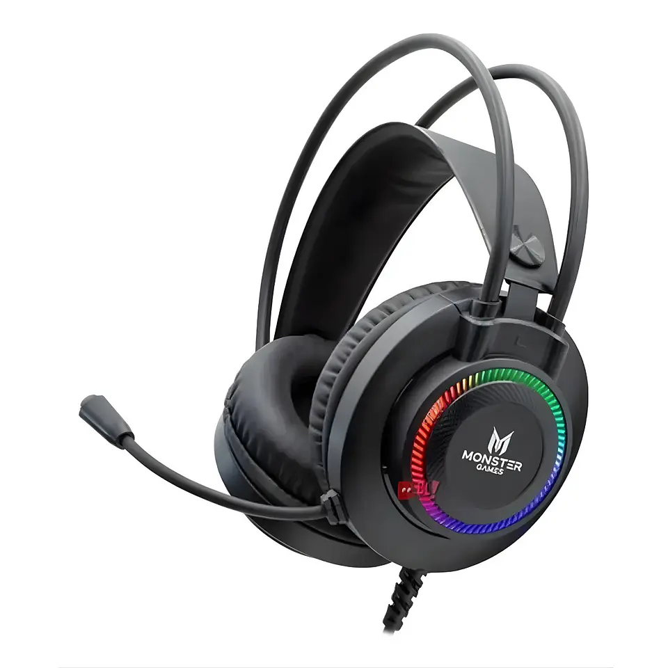 Audífonos Gamer Monster Throb RGB Multiplataforma - Ps 1