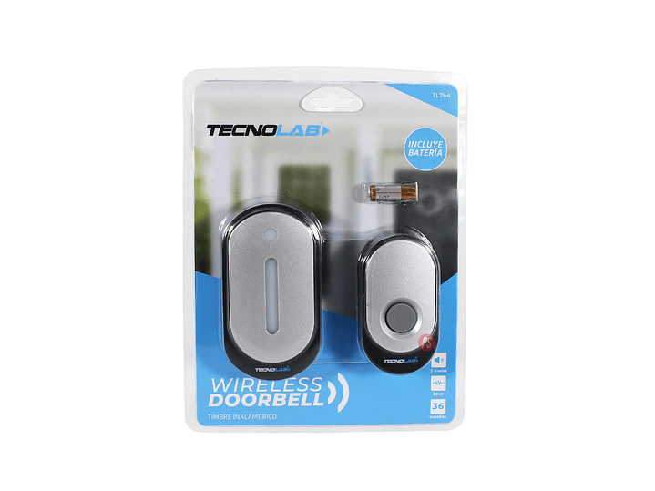 Timbre Inalámbrico 36 Melodías y 3 Volúmenes - PS 6