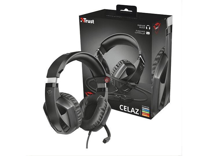 Audífonos Gamer Trust GXT 412 Celaz Multiplataforma - PS 5