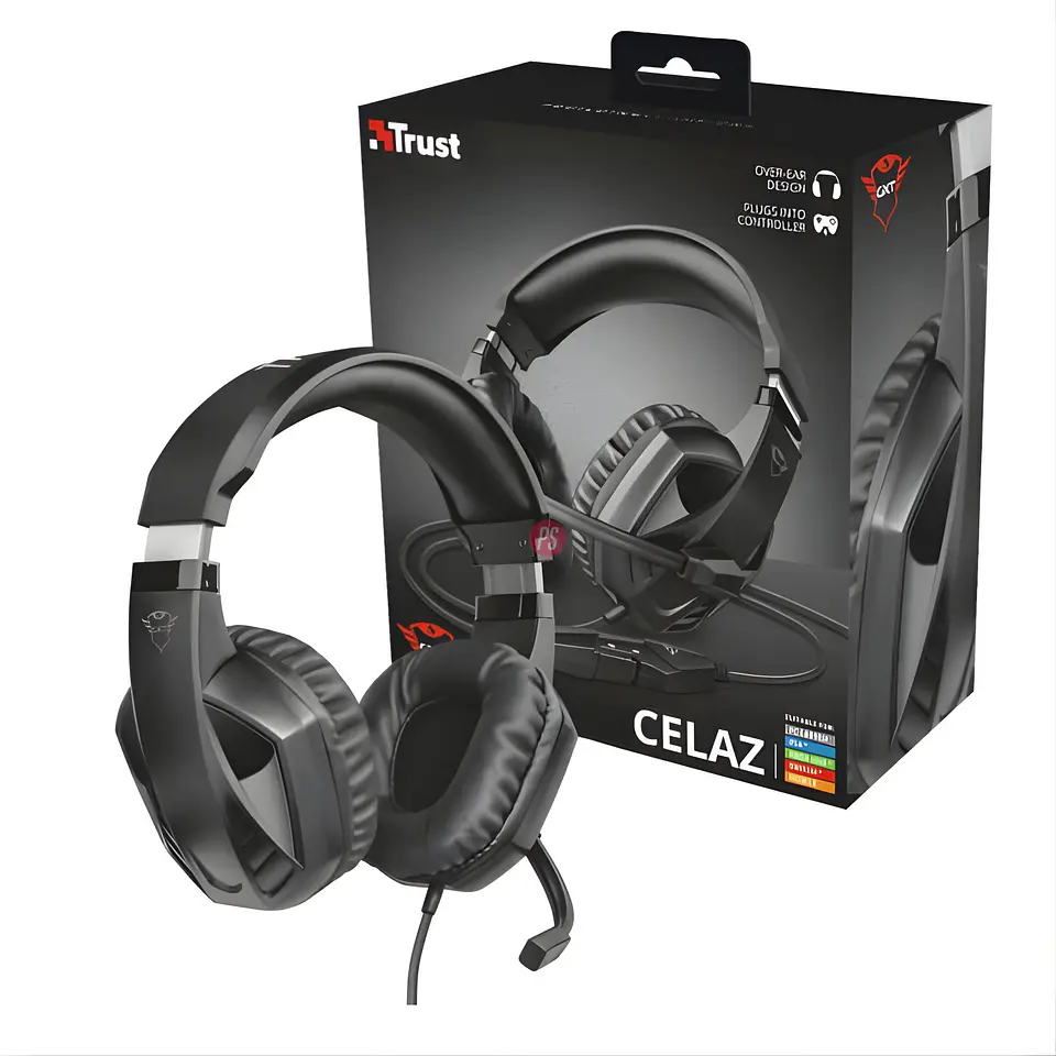 Audífonos Gamer Trust GXT 412 Celaz Multiplataforma - PS 5