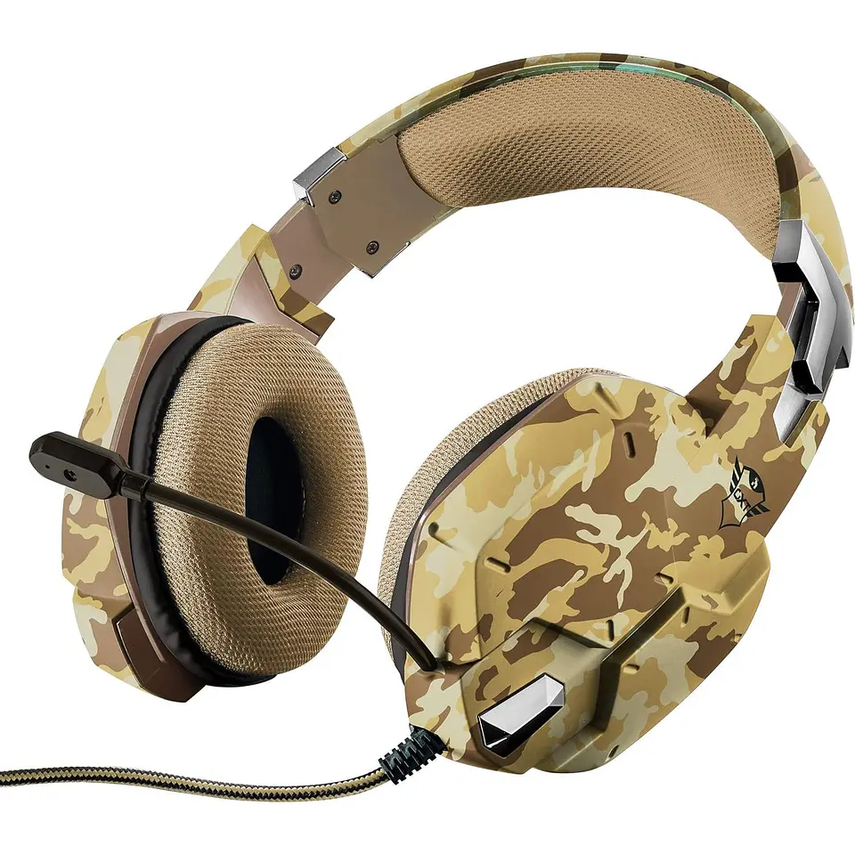 Audífonos Gamer Trust GXT 322D Carus Sonido Pro 50mm - PS 1