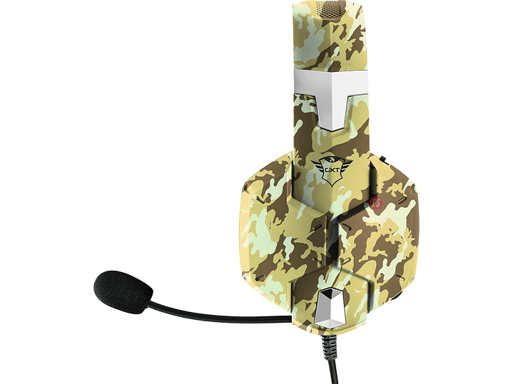 Audífonos Gamer Trust GXT 322D Carus Sonido Pro 50mm - PS 2