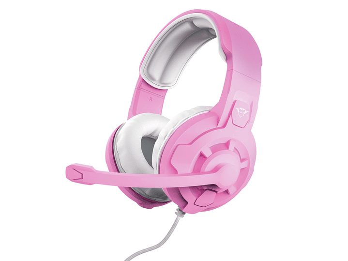 Auriculares Gamer GXT 411P Rosado Sonido y Estilo Pro - PS 1