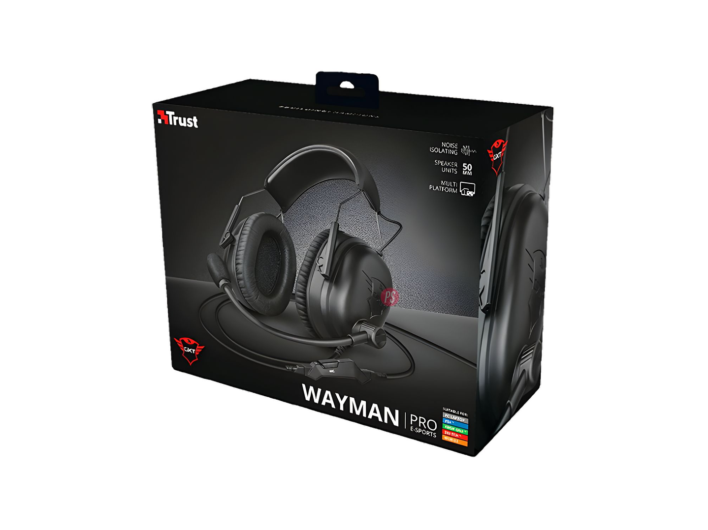 Audífonos Gamer Pro e-Sports Trust GXT 444 Wayman - PS 6