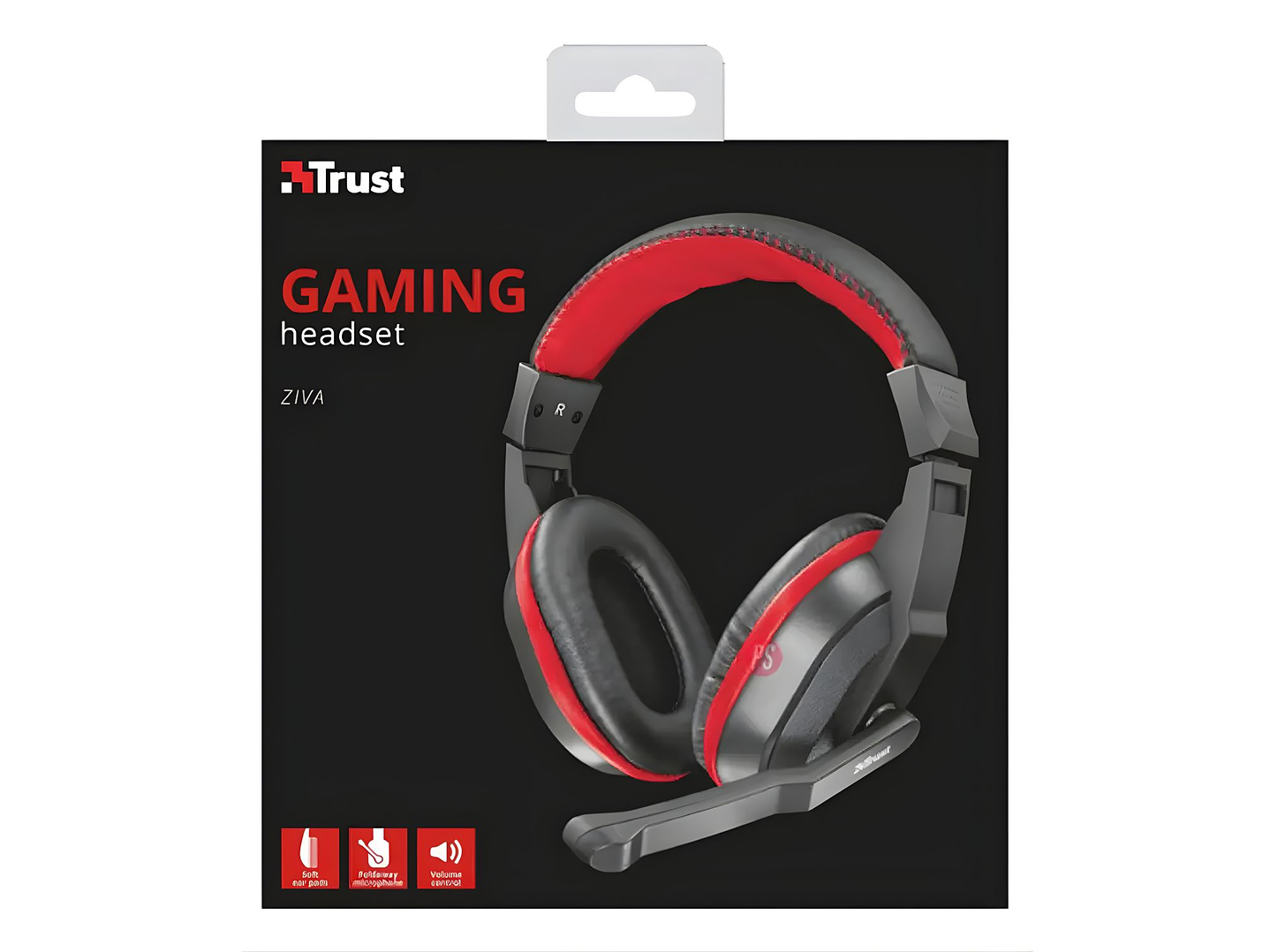 Audífonos Gamer Trust Ziva con Micrófono Pro - PS 4