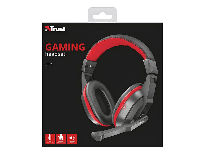 Audífonos Gamer Trust Ziva con Micrófono Pro - PS 4