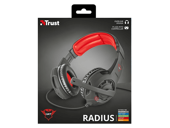 Audífonos Gamer Trust GXT 310 Radius Pro Sonido - PS 5