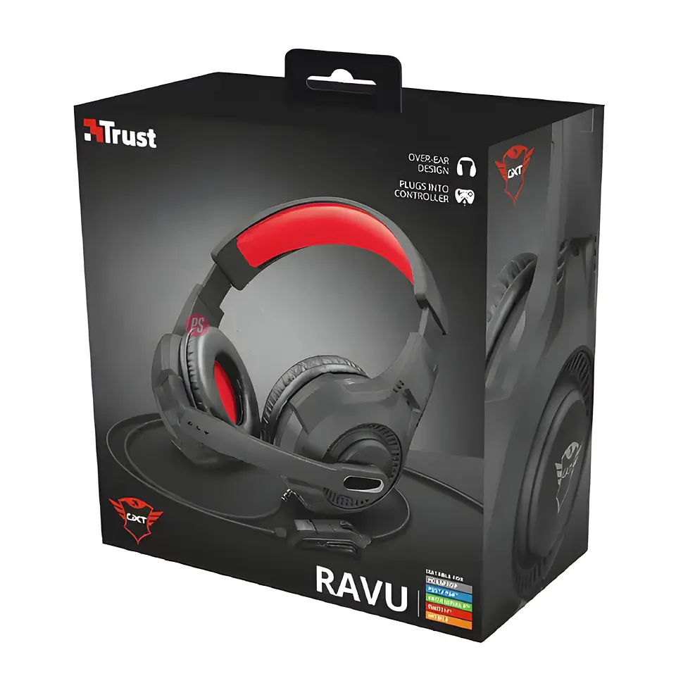Audífonos Gamer Trust GXT 307 Ravu Sonido Pro - PS 5