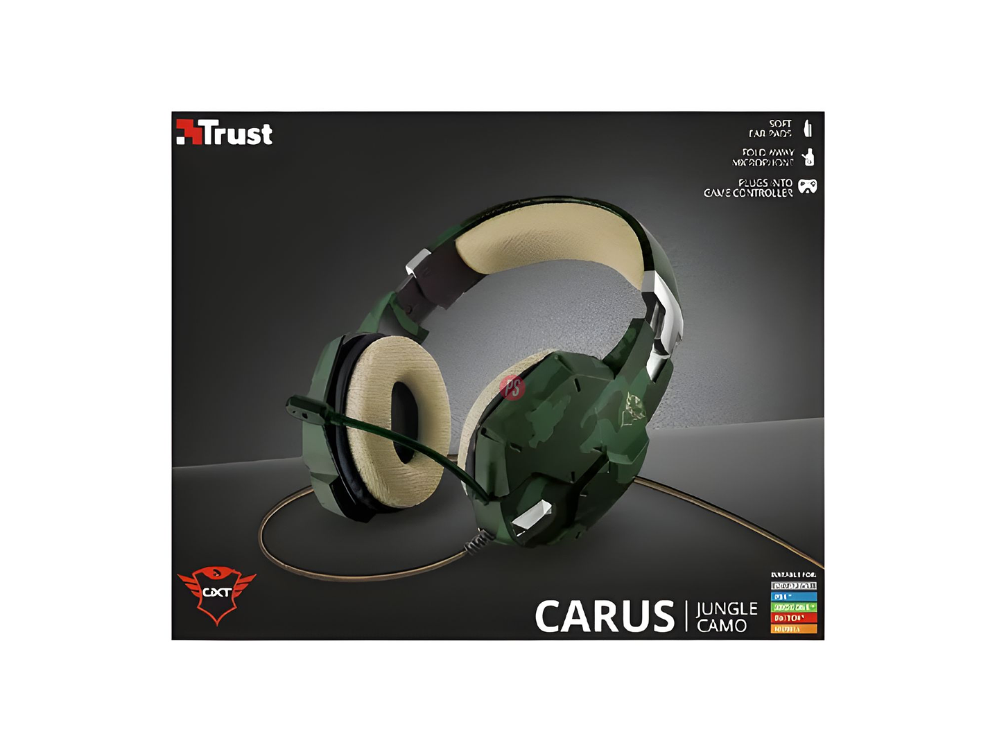 Audífonos Gamer Carus GXT 322C Potencia y Comodidad - PS 6