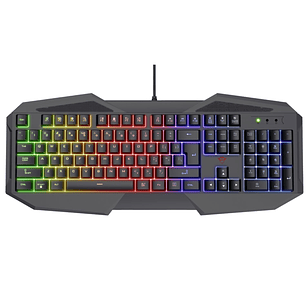 Teclado Gamer Trust GXT 830-RW Avonn RGB Rainbow - PS