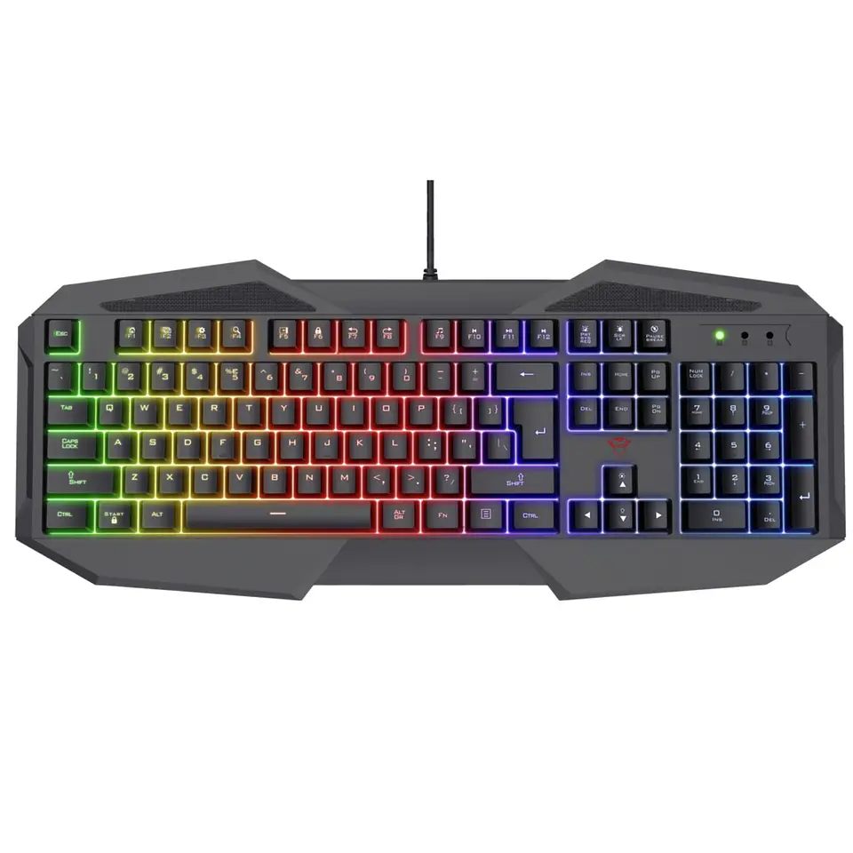 Teclado Gamer Trust GXT 830-RW Avonn RGB Rainbow - PS 1