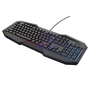 Teclado Gamer Trust GXT 830-RW Avonn RGB Rainbow - PS