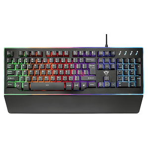 Teclado Gamer Trust GXT 860 Thura RGB Semimecánico - PS
