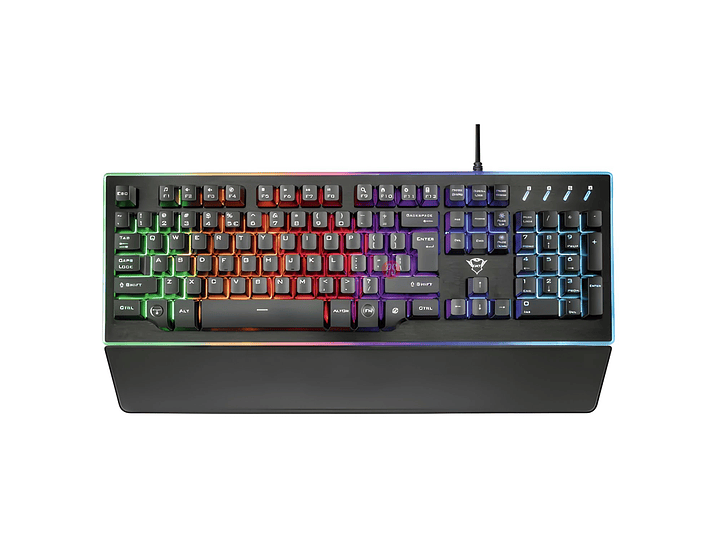 Teclado Gamer Trust GXT 860 Thura RGB Semimecánico - PS 1
