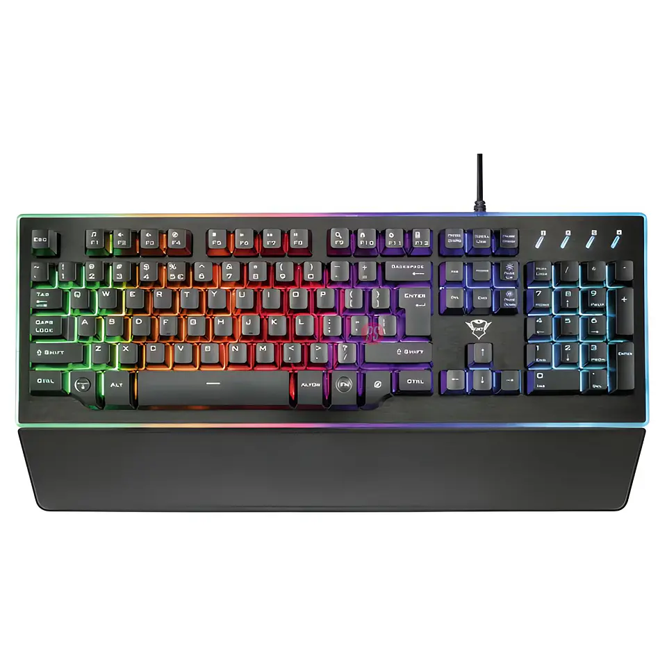 Teclado Gamer Trust GXT 860 Thura RGB Semimecánico - PS 1