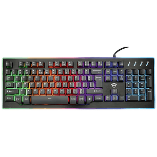 Teclado Gamer Trust GXT 860 Thura RGB Semimecánico - PS