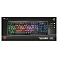 Teclado Gamer Trust GXT 860 Thura RGB Semimecánico - PS - Miniatura 5