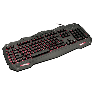 Teclado Gamer Trust GXT 840 Myra LED con Macros - PS