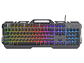Teclado Gamer Trust GXT 853 Esca LED Rainbow Metálico - PS - Miniatura 1